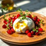 Burrata Pomegranate Salad