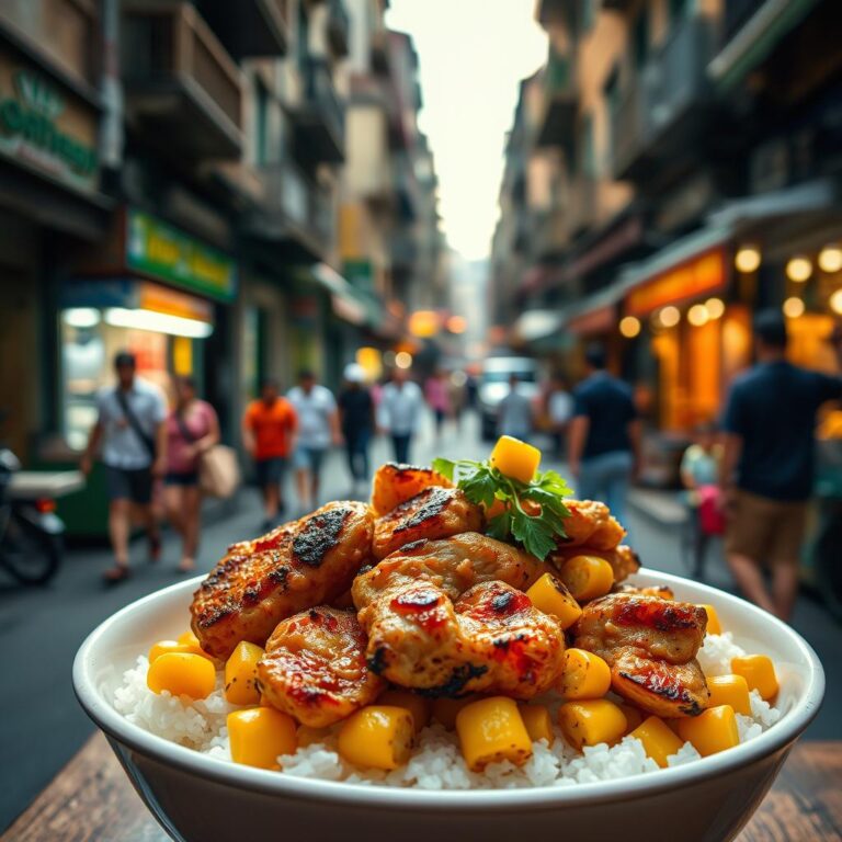 Street Corn Chicken Rice Bowl